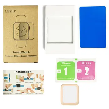 LESHP Tempered Glass Protective Screen Clear Scratch-resistant Anti-Bubble Film LCD Guard Film for Apple Watch Series 2 38/42mm
LESHP Tempered Glass Protective Screen Clear Scratch-resistant Anti-Bubble Film LCD Guard Film for Apple Watch Series 2 38/42mm