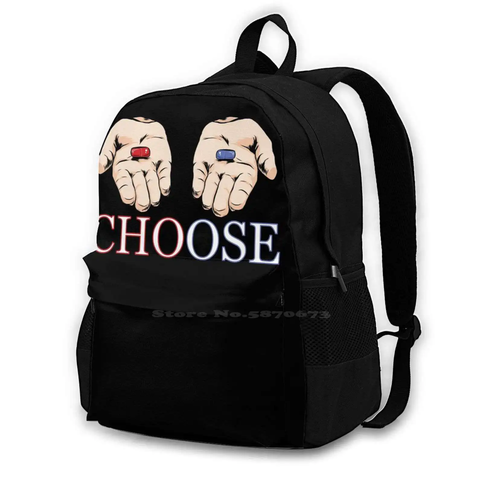 Choose Red Pill - Red Pilled - Gift Fashion Travel Laptop School Backpack Bag Red Pill Red Pilled Narrative Theory Theory Love
Choose Red Pill - Red Pilled - Gift Fashion Travel Laptop School Backpack Bag Red Pill Red Pilled Narrative Theory Theory Love