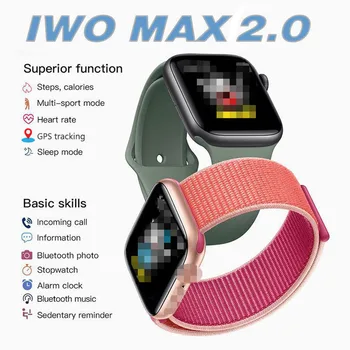 IWO MAX2.0 Smart Watch Bluetooth Call Two Function Button ip67 life waterproof Change Strap For IOS Android pk IWO12 13 IWO Pro
IWO MAX2.0 Smart Watch Bluetooth Call Two Function Button ip67 life waterproof Change Strap For IOS Android pk IWO12 13 IWO Pro