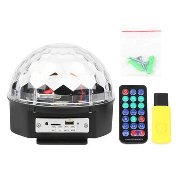 9 Color LED Bluetooth Speaker Disco Ball Light w/MP3 Player Remote Control Prom Laser Party Light DJ Stage Laser Projection Lamp
9 Color LED Bluetooth Speaker Disco Ball Light w/MP3 Player Remote Control Prom Laser Party Light DJ Stage Laser Projection Lamp