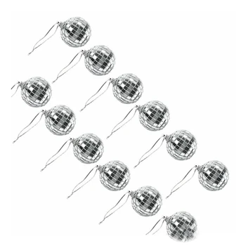 24 pcs 1.8 Inch Disco Ball Mirror Party Christmas Xmas Tree Ornament Decoration with Fastening Strap
24 pcs 1.8 Inch Disco Ball Mirror Party Christmas Xmas Tree Ornament Decoration with Fastening Strap