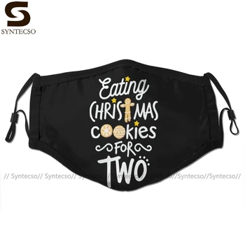 Pregnancy Christmas Mouth Face Mask Eating Christmas Cookies Facial Mask Kawai Cool with 2 Filters for Adult 
Pregnancy Christmas Mouth Face Mask Eating Christmas Cookies Facial Mask Kawai Cool with 2 Filters for Adult