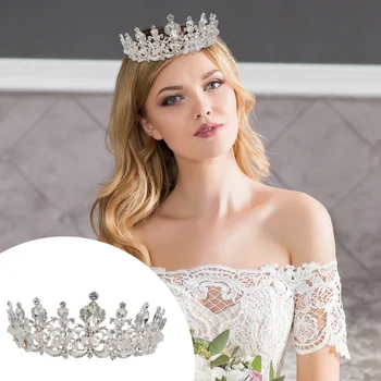 1 PC Rhinestones Baroque Vintage Headband Crown Delicate Alloy Prom Wedding Pageant Tiara Crown Hair Accessories
1 PC Rhinestones Baroque Vintage Headband Crown Delicate Alloy Prom Wedding Pageant Tiara Crown Hair Accessories