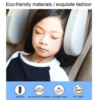 Neck Pillows Seat Head Support PU Leather Car Head Rest Cushion Seat belt Travel Car Sleeping Accessories For Adults Children 
Neck Pillows Seat Head Support PU Leather Car Head Rest Cushion Seat belt Travel Car Sleeping Accessories For Adults Children