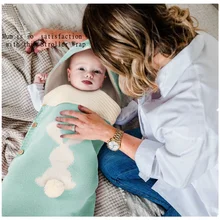 Ins New Baby Sleeping Bags Warm Infant Button Knit Swaddle Wrap Swaddling Stroller Wrap Toddler Blanket Sleeping Bags F0095
Ins New Baby Sleeping Bags Warm Infant Button Knit Swaddle Wrap Swaddling Stroller Wrap Toddler Blanket Sleeping Bags F0095