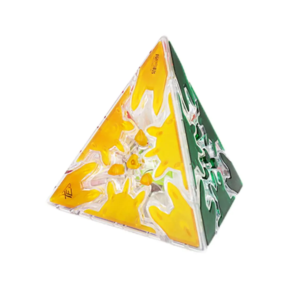 Magic Cube Creative Special-shaped Children's Educational Toys Transparent Gear Pyramid Three-order Magic Cube
Magic Cube Creative Special-shaped Children's Educational Toys Transparent Gear Pyramid Three-order Magic Cube