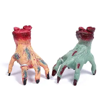 Halloween Horror Voice Control Zombie Crawling Hand Model Figurine Miniatures Prank Toy Halloween Props Desktop Decor Figuri
Halloween Horror Voice Control Zombie Crawling Hand Model Figurine Miniatures Prank Toy Halloween Props Desktop Decor Figuri