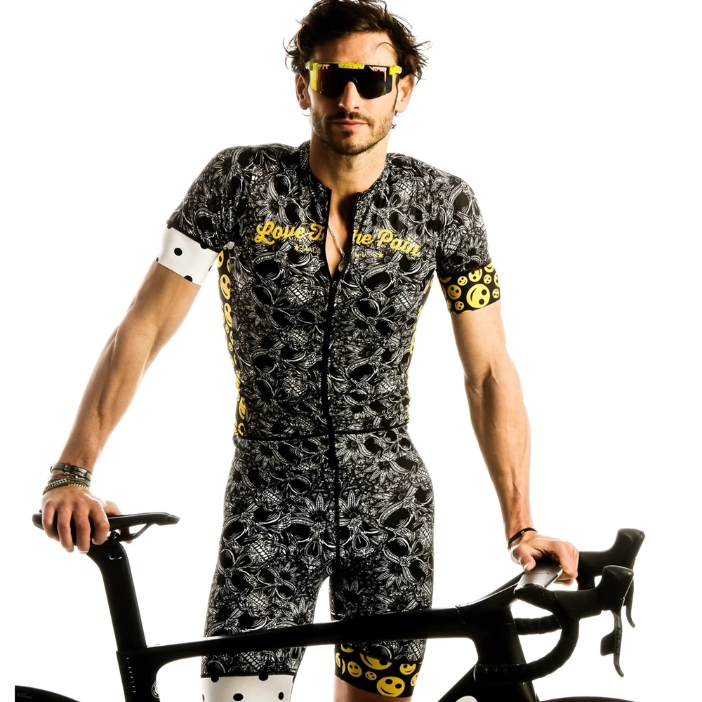 LOVE THE PIAN 2020 Fietsen Kleding Bike Jersey Ropa ciclismo hombre Zomer Pro Wielertruien 9D Gel Pad Fiets bib Shorts mallot
LOVE THE PIAN 2020 Fietsen Kleding Bike Jersey Ropa ciclismo hombre Zomer Pro Wielertruien 9D Gel Pad Fiets bib Shorts mallot