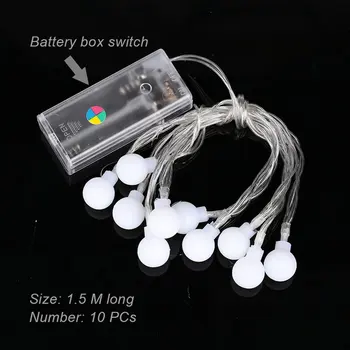 1.5M 10 LED Star Light String Led Ball Flashing String Outdoor Waterproof Christmas Day Decorative Lights
1.5M 10 LED Star Light String Led Ball Flashing String Outdoor Waterproof Christmas Day Decorative Lights