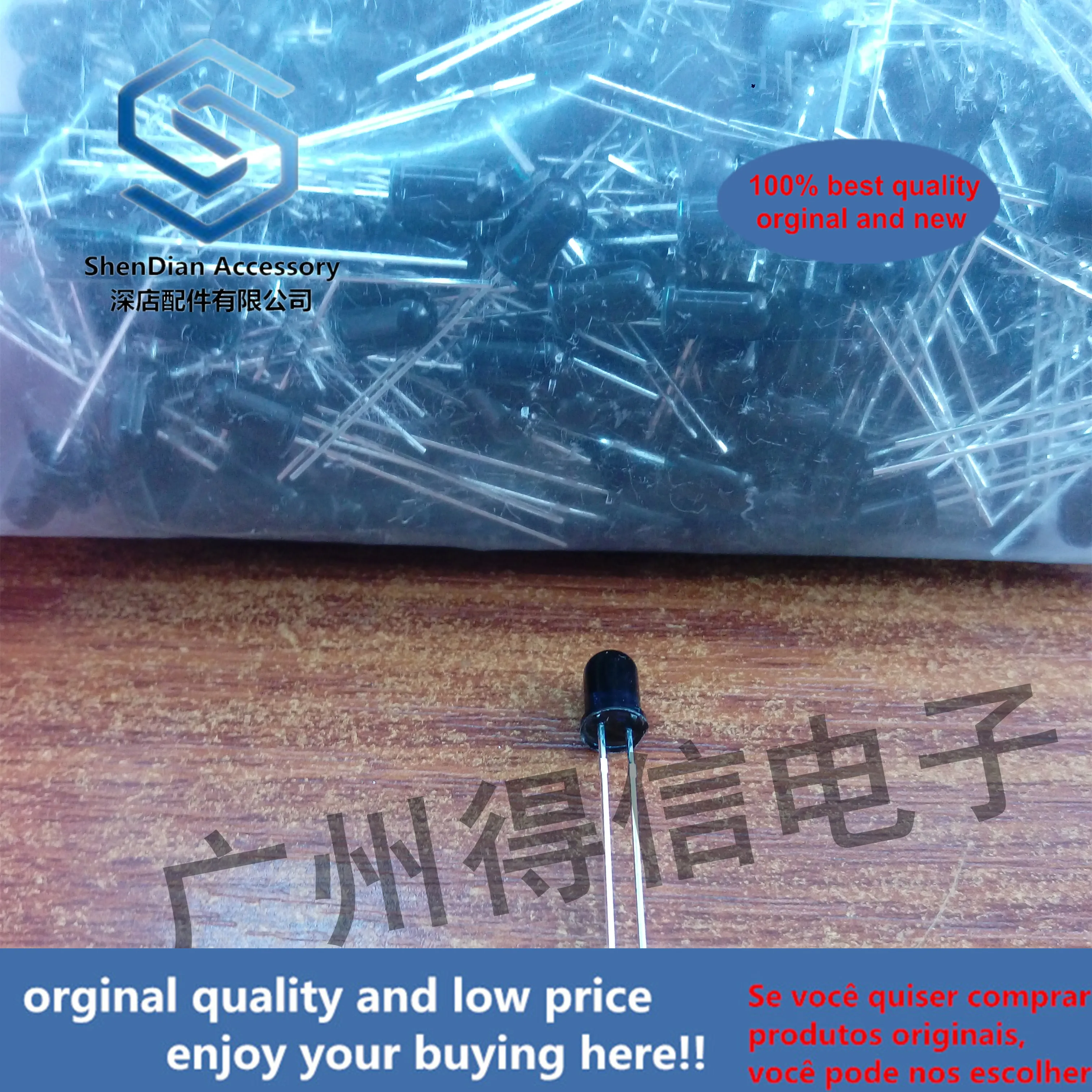 30pcs 100% orginal new Black F5 940nm infrared receiver tube diameter 5MM photodiode LED new long foot real photo
30pcs 100% orginal new Black F5 940nm infrared receiver tube diameter 5MM photodiode LED new long foot real photo