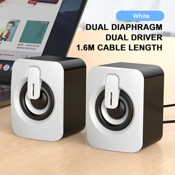 USB Wired Computer Speaker Computer Speakers Bass Stereo Music Player Audio Input Speakers for PC Laptop Speakers
USB Wired Computer Speaker Computer Speakers Bass Stereo Music Player Audio Input Speakers for PC Laptop Speakers