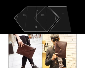 2020 New Acrylic Stencil Template HandBag Briefcase DIY Leather Sewing Pattern For Handmade Craft
2020 New Acrylic Stencil Template HandBag Briefcase DIY Leather Sewing Pattern For Handmade Craft