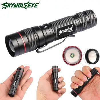 SKYWOLFEYE XPE 2000 LM waterproof LED Flashlamp Adjustable Focus Night Camping Cycling Mini Torch
SKYWOLFEYE XPE 2000 LM waterproof LED Flashlamp Adjustable Focus Night Camping Cycling Mini Torch