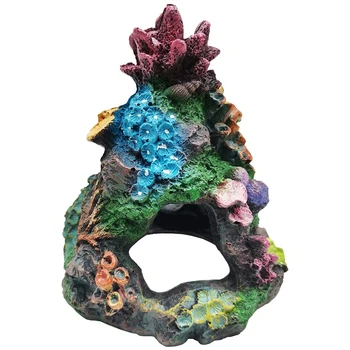 Coral Aquarium Decoration Fish Tank Resin Rock Mountain Cave Ornaments Betta Fish House for Betta Sleep Rest
Coral Aquarium Decoration Fish Tank Resin Rock Mountain Cave Ornaments Betta Fish House for Betta Sleep Rest