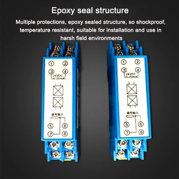 Rail Type Temperature Transmitter PT100 0.2 Level Temperature Transmission Module 24VDC Standard PT100 4-20MA 0-100C
Rail Type Temperature Transmitter PT100 0.2 Level Temperature Transmission Module 24VDC Standard PT100 4-20MA 0-100C