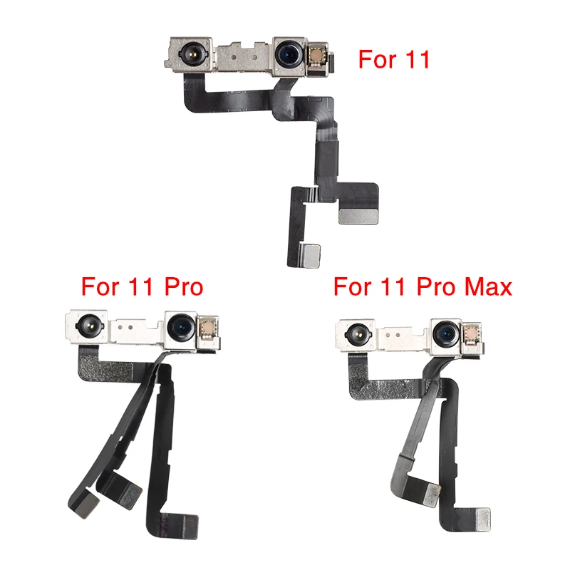 1pcs Front Camera Flex Cable For iPhone 11 Pro Max Facing Small Light Promixity Sensor Repair Parts | Мобильные телефоны и