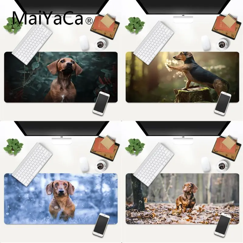 MaiYaCa Dachshund dog DIY Design Pattern Game mousepad Gaming Mouse Pad Large Deak Mat 700x300mm for overwatch/cs go
MaiYaCa Dachshund dog DIY Design Pattern Game mousepad Gaming Mouse Pad Large Deak Mat 700x300mm for overwatch/cs go