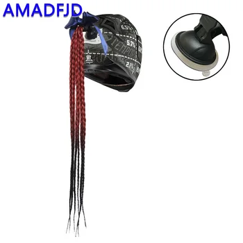 Classic fashion motorcycle helmet decorative wig Bicycle with suction cup wig for knight helmets sticker accessories for harley
Classic fashion motorcycle helmet decorative wig Bicycle with suction cup wig for knight helmets sticker accessories for harley