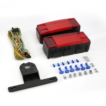 1 Set 12/24V LED Rectangular Trailer Light Kit Stop Turn Running Lights For Truck Trailer Dump Trailer IP67 Waterproof
1 Set 12/24V LED Rectangular Trailer Light Kit Stop Turn Running Lights For Truck Trailer Dump Trailer IP67 Waterproof