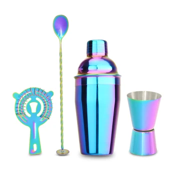 Cocktail Shaker Bar Set Built-in Strainer Bartender Kit with Double Jigger Mixing Spoon Bar Tool HFing
Cocktail Shaker Bar Set Built-in Strainer Bartender Kit with Double Jigger Mixing Spoon Bar Tool HFing