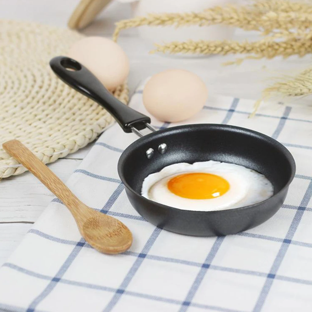 Mini Round Frying Pan Non-stick Cast Iron Frypan 12cm Cast Iron Fry Pan Kitchen Cookware
Mini Round Frying Pan Non-stick Cast Iron Frypan 12cm Cast Iron Fry Pan Kitchen Cookware