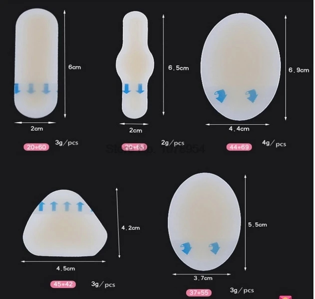 by ems or dhl 200sets 4 pcs/set Foot Care Skin Hydrocolloid Plaster Blister for Heel Protector High Quality new | Красота и здоровье