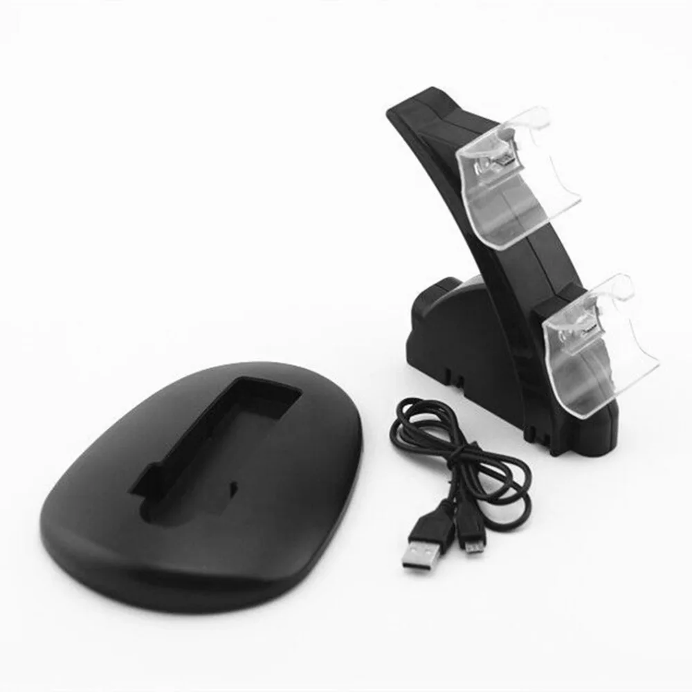 

USB LED Light Dual Controller Charging Dock Station Charger for Microsoft for Xbox One Controllers Game Accessories