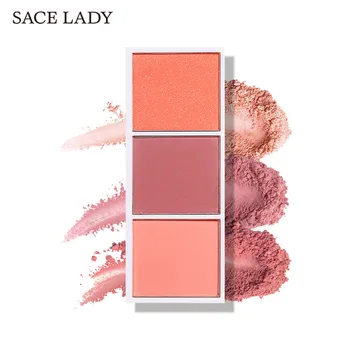 SACE LADY Blush Palette Makeup Face Blusher Powder Pro Cheek Make Up Minerals Rouge 3 Colors Natural Peach Cosmetics Wholesale
SACE LADY Blush Palette Makeup Face Blusher Powder Pro Cheek Make Up Minerals Rouge 3 Colors Natural Peach Cosmetics Wholesale