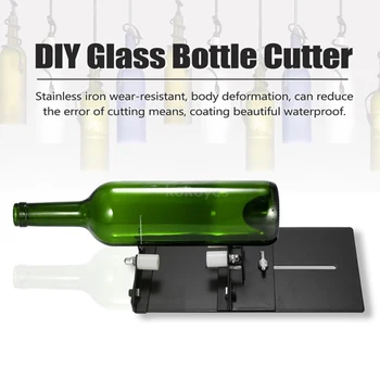 Glass Bottle Cutter Tool Beer Wine Jar Accurate Cutting Machine DIY Recycle Cutting Tool Glass Bottle Cutter Smoothly Cutting
Glass Bottle Cutter Tool Beer Wine Jar Accurate Cutting Machine DIY Recycle Cutting Tool Glass Bottle Cutter Smoothly Cutting