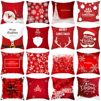 Santa Elk Printed Pillow Case Sofa Cushion Cover Cases Christmas Decoration For Home 45x45cm Merry Christmas Pillowcases
Santa Elk Printed Pillow Case Sofa Cushion Cover Cases Christmas Decoration For Home 45x45cm Merry Christmas Pillowcases