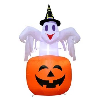 1 Set Inflatable Model Glowing Fun Pumpkin Ghost Accessories For Party Yard Inflated Toys Cosplay Halloween Party Supplies
1 Set Inflatable Model Glowing Fun Pumpkin Ghost Accessories For Party Yard Inflated Toys Cosplay Halloween Party Supplies