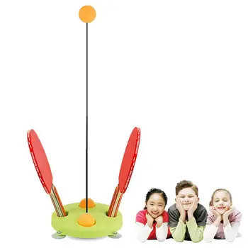 1Set Table Tennis Trainer Portable Training Device Ping Pong Practice Training Machine With 1 Pair Racket & 3Pcs Ball
1Set Table Tennis Trainer Portable Training Device Ping Pong Practice Training Machine With 1 Pair Racket & 3Pcs Ball