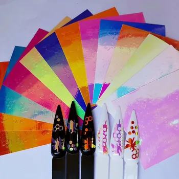 1set Elf Hexagon Dot Pattern Holographic Strip Tape Nail Art Stickers Thin 13 colors Stripe Sticker DIY Foil Decal Sticker
1set Elf Hexagon Dot Pattern Holographic Strip Tape Nail Art Stickers Thin 13 colors Stripe Sticker DIY Foil Decal Sticker