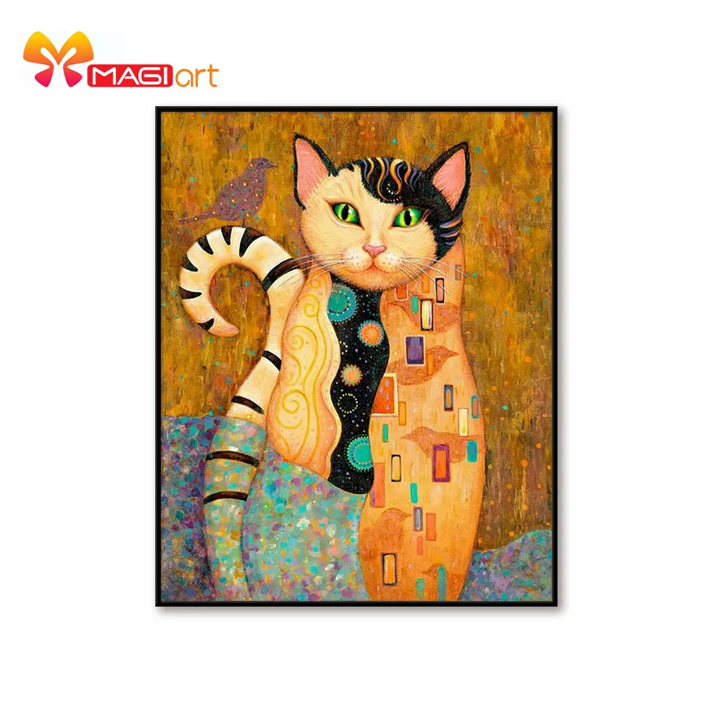 Cross stitch kits Embroidery needlework sets 11CT water soluble canvas patterns 14CT Animal Style Mr. Meow -NCMA124
Cross stitch kits Embroidery needlework sets 11CT water soluble canvas patterns 14CT Animal Style Mr. Meow -NCMA124