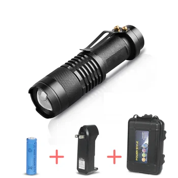 Mini Led Flashlights Waterproof Led Torch Flash Light With AA 14500 Battery High Brightness Rechargeable EU US Plug
Mini Led Flashlights Waterproof Led Torch Flash Light With AA 14500 Battery High Brightness Rechargeable EU US Plug