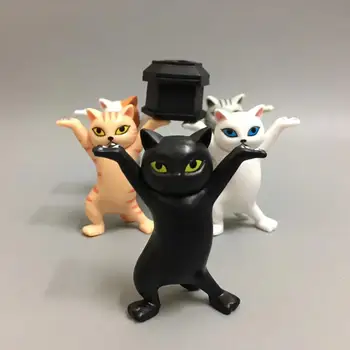 Cat Ghana Cosplay Coffin Dance Ghana Dancing Pallbearers Action Figures Cats Funeral Ghana Dancing Team Display PVC Model Dolls
Cat Ghana Cosplay Coffin Dance Ghana Dancing Pallbearers Action Figures Cats Funeral Ghana Dancing Team Display PVC Model Dolls