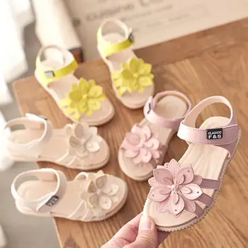 2020 Girls Summer Sandals Baby Girl Toddler Kids Shoes Children Leather Sun Flowers Shoes Princess Dress Shoes Sandalias
2020 Girls Summer Sandals Baby Girl Toddler Kids Shoes Children Leather Sun Flowers Shoes Princess Dress Shoes Sandalias