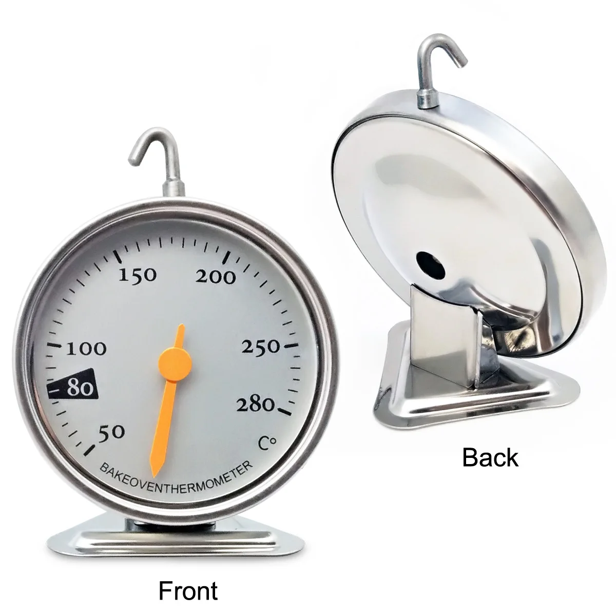 50-280 Degree Stainless Steel Oven Thermometer Special Food BBQ Measuring Thermometers Baking Tools Kitchen Accessories
50-280 Degree Stainless Steel Oven Thermometer Special Food BBQ Measuring Thermometers Baking Tools Kitchen Accessories