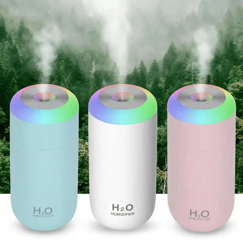 350ml Air Humidifier Mini Portable USB Powered Nano Humidifier Diffuser with 7 Colors Light Timing Power Off Oli Diffusore
350ml Air Humidifier Mini Portable USB Powered Nano Humidifier Diffuser with 7 Colors Light Timing Power Off Oli Diffusore
