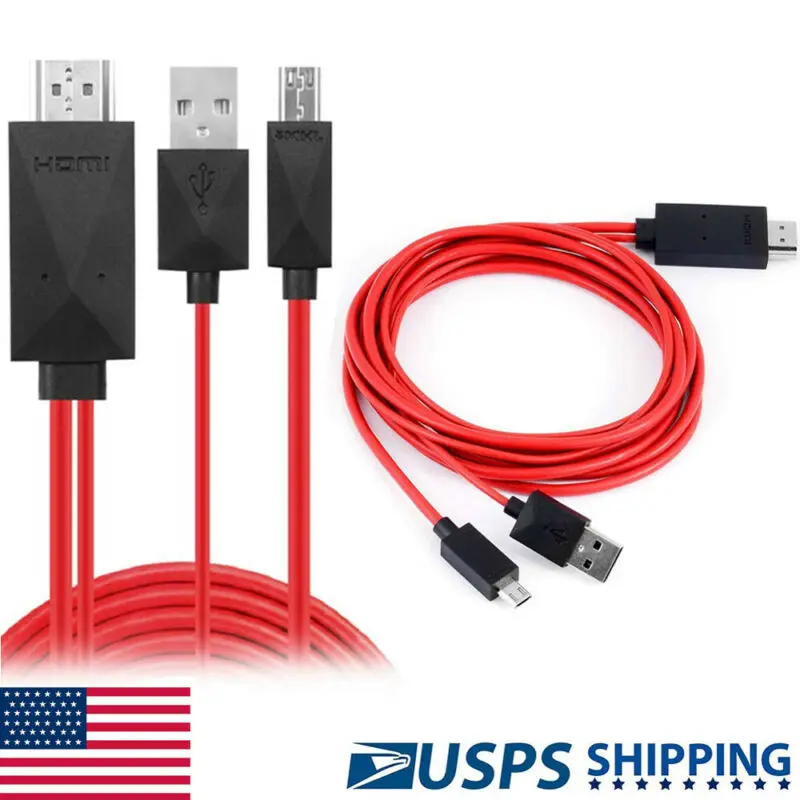 HDMI Mirroring Type C Cable Phone to TV HDTV Adapter For Samsung S8/S9/S10/Note8
HDMI Mirroring Type C Cable Phone to TV HDTV Adapter For Samsung S8/S9/S10/Note8
