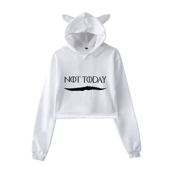 2019 American TV show Game of Thrones arya stark-not today Leisure Cat Ear Sweatshirt Women hot sale Casual Cute Cat Ear Hoodie
2019 American TV show Game of Thrones arya stark-not today Leisure Cat Ear Sweatshirt Women hot sale Casual Cute Cat Ear Hoodie