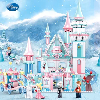 Disney Snow World Series Elsa`s Magical Ice Castle Model Figures Building Blocks girl Toys Children Birthday Gift
Disney Snow World Series Elsa`s Magical Ice Castle Model Figures Building Blocks girl Toys Children Birthday Gift