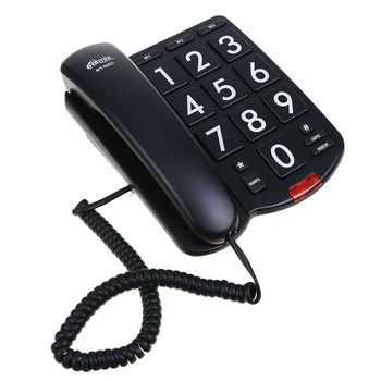 Ritmix RT-520 Corded Telephone, Indicator Light, Table-Wall, Black 2493229
Ritmix RT-520 Corded Telephone, Indicator Light, Table-Wall, Black 2493229