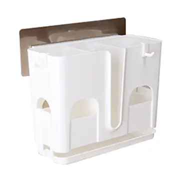 Chopsticks Rack Storage Multifunction Plastic Storage Box Drainage Cage Fork Rack Holder Box Wall Mounted Kitchen Accessories
Chopsticks Rack Storage Multifunction Plastic Storage Box Drainage Cage Fork Rack Holder Box Wall Mounted Kitchen Accessories