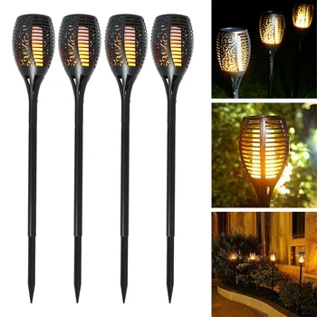 (Ship from UK) Yonntech 4 Pack 96 LED Solar Torch Lights Flickering Lighting Dancing Flame Garden Lamp
(Ship from UK) Yonntech 4 Pack 96 LED Solar Torch Lights Flickering Lighting Dancing Flame Garden Lamp