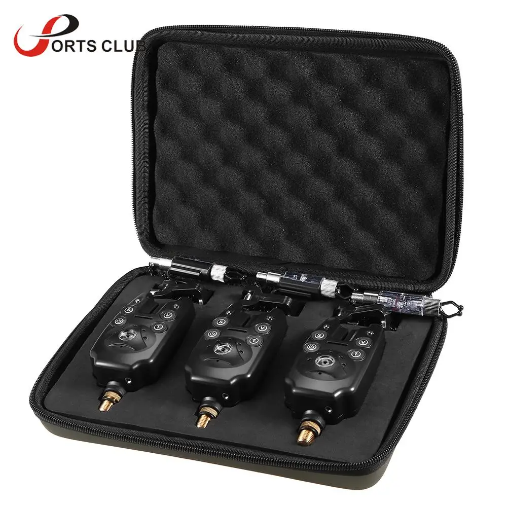 3pcs/3+3 pcs Fishing Bite Alarms Set Blue LED for Fishing Rod Water Resistant Adjustable Tone Volume Sensitivity Sound Alert
3pcs/3+3 pcs Fishing Bite Alarms Set Blue LED for Fishing Rod Water Resistant Adjustable Tone Volume Sensitivity Sound Alert