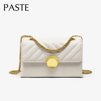 2020 Trendy Street Casual Solid Shoulder Bags Soft Natural Leather Women Crossbody Bag Small 3D Chain Design Flap Bag
2020 Trendy Street Casual Solid Shoulder Bags Soft Natural Leather Women Crossbody Bag Small 3D Chain Design Flap Bag