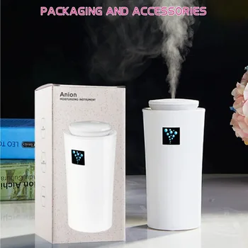 Portable Home Car Air Humidifier 260ML Aroma Diffuser Skin Moisturizing Device USB Powered Air Fresher with LED Night Light
Portable Home Car Air Humidifier 260ML Aroma Diffuser Skin Moisturizing Device USB Powered Air Fresher with LED Night Light