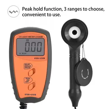 UV Meter UV340B Digital Portable Handheld UV Light Meter UVA UVB Intensity Measure Tester
UV Meter UV340B Digital Portable Handheld UV Light Meter UVA UVB Intensity Measure Tester