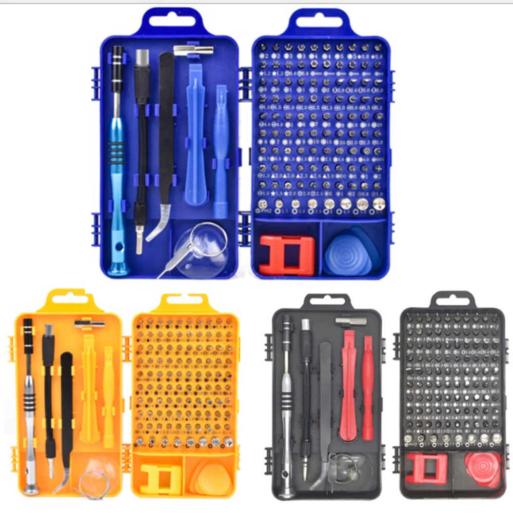 Multi Screwdriver Set With 98 Precision Bit 110 in 1Hand Tool Screwdrivers For Computer PC Mobile Phone Repair Tools Tool kits
Multi Screwdriver Set With 98 Precision Bit 110 in 1Hand Tool Screwdrivers For Computer PC Mobile Phone Repair Tools Tool kits
